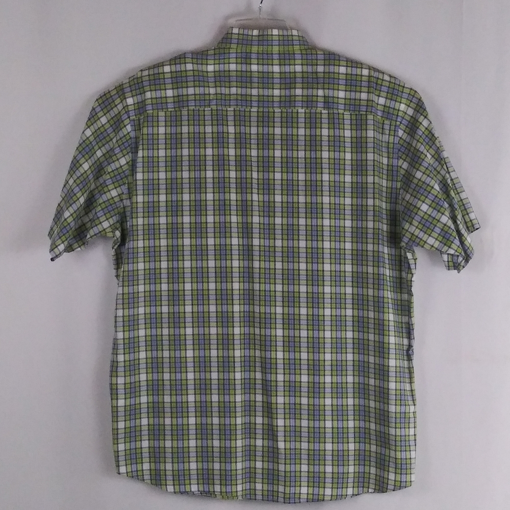 Daniel Hechter plaid green shirt men's size 3XL - Picture 2 of 4